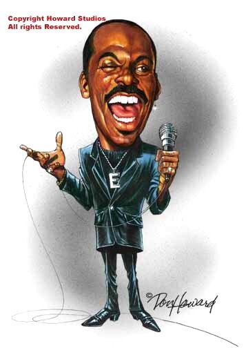 Eddie Murphy Caricature