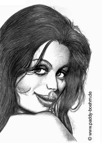 Laetitia Casta Caricature