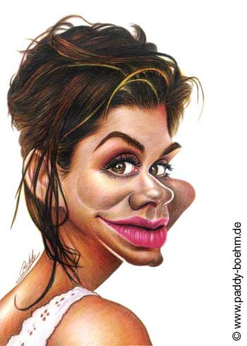Sandra Bullock Caricature