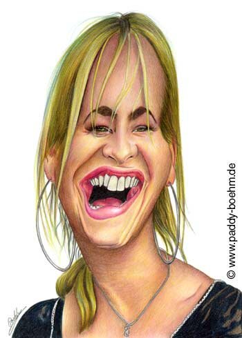 Sarah Connor Caricature