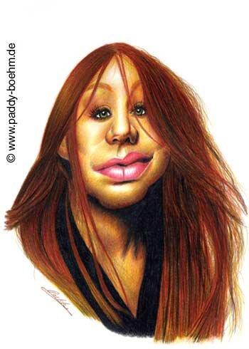 Tori Amos Caricature