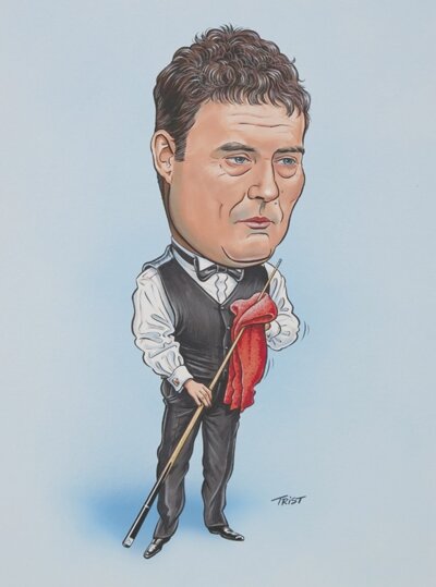 Jimmy White Caricature
