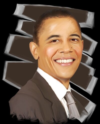 Barack Obama Portrait