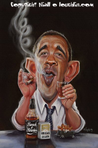 Caricatures Of Obama. Barack Obama Caricature