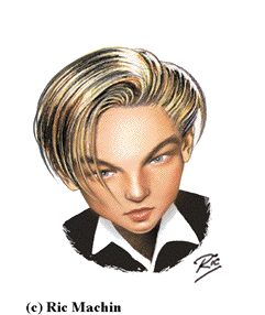 Leonardo DiCaprio Caricature