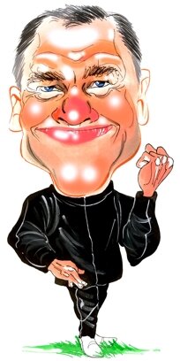 Martin Jol Caricature