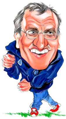 Neil Warnock Caricature