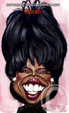 Oprah Caricature