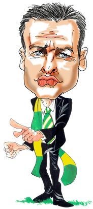 Paul Lambert Caricature