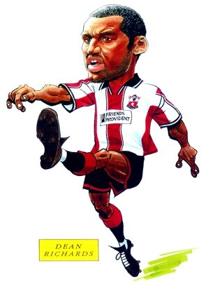 Dean Richards Caricature