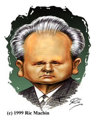 Slobodan Milosevich Caricature