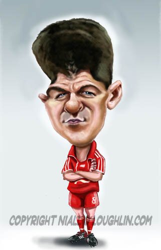 Stephen Gerrard Caricature