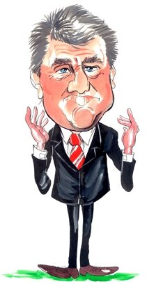 Steve Bruce Caricature