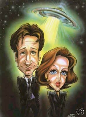 The X-Files Caricature