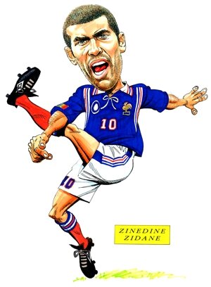 Caricatures Zinedinezidane